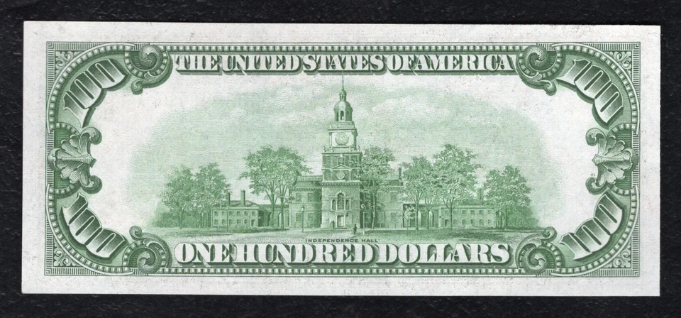 FR. 2156-C 1934-D $100 FRN FEDERAL RESERVE NOTE PHILADELPHIA, PA GEM UNC - Image 2 of 2