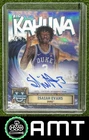 Isaiah Evans Auto 2024-25 Bowman Chrome University The Big Kahuna Blue Devils #1
