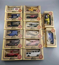 14 Lledo model cars job lot All Boxed Die Cast Models Vans Etc Vintage 012B