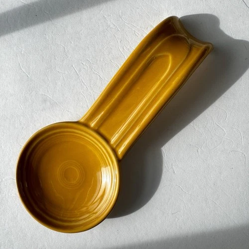 FIESTA Spoon Rest  8" Butterscotch FIESTAWARE Made In USA Homer Laughlin