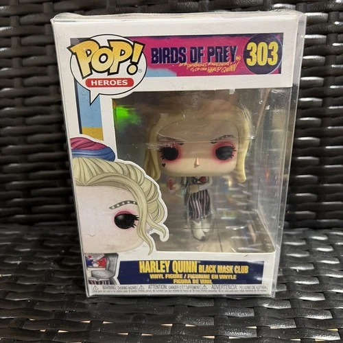 Funko Pop! Heroes - Birds of Prey - Harley Quinn Black Mask Club #303
