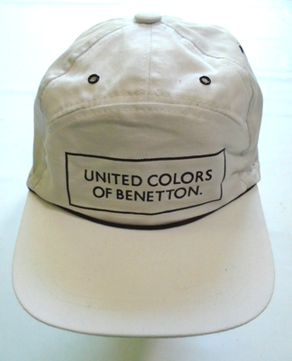 Casquette Vintage United Colors Of Benetton Taille Enfant S - Occasion Très Bon état - Vert