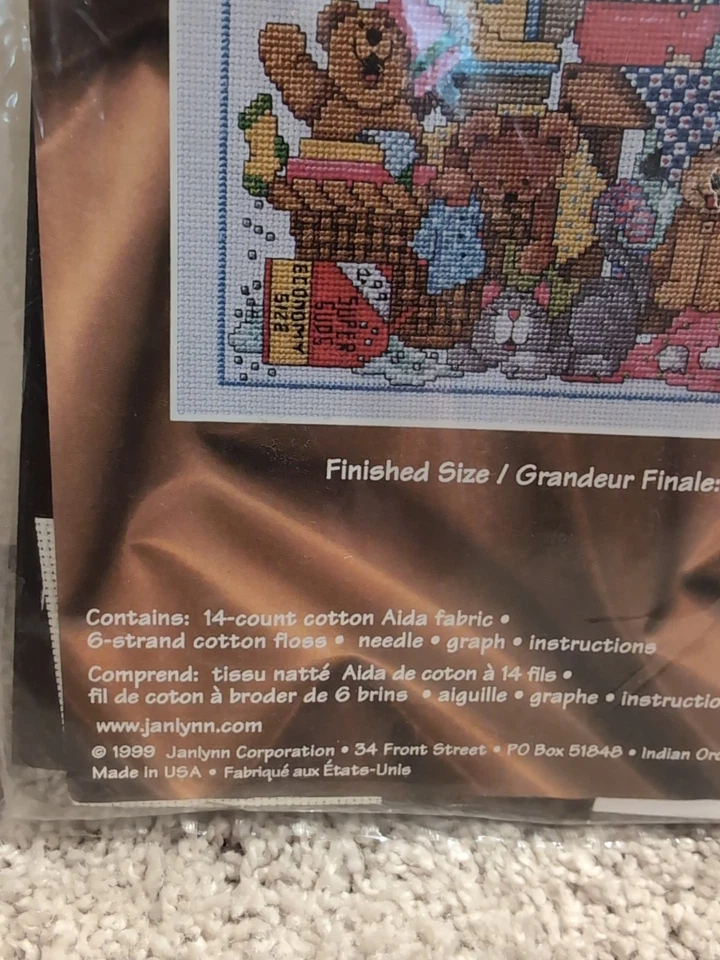 Janlynn Kit Punto de Cruz Contado Bendice Este Desorden 1999 #140-186 18x13" Foto 3 de 4