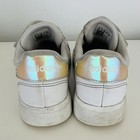 ADIDAS White Iridescent Grand Court 2.0 Girls Sneakers Shoes GY2327 US 5.5 — photo 3