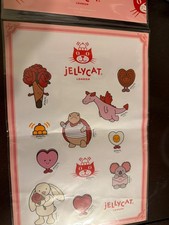 Jellycat valentines sticker limited edition Authentic