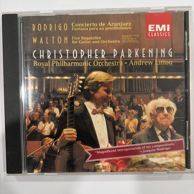 Christopher Parkening Joaquin Rodrigo And William Walton Concertos CD