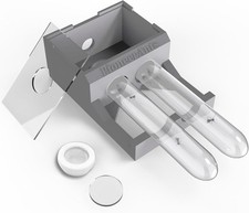 Ant Nest with 2 Test Tubes - Transparent Ant Farm for Adults 3D Printed Test Tub
