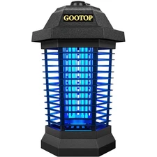 GOOTOP Bug Zapper Outdoor, Mosquito Zapper, 3 Prong Plug in Electric Fly Zapp...