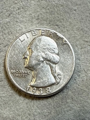 1938 Washington Quarter Circ As EF XF Extra Fine Condition Nice Coin See 7973