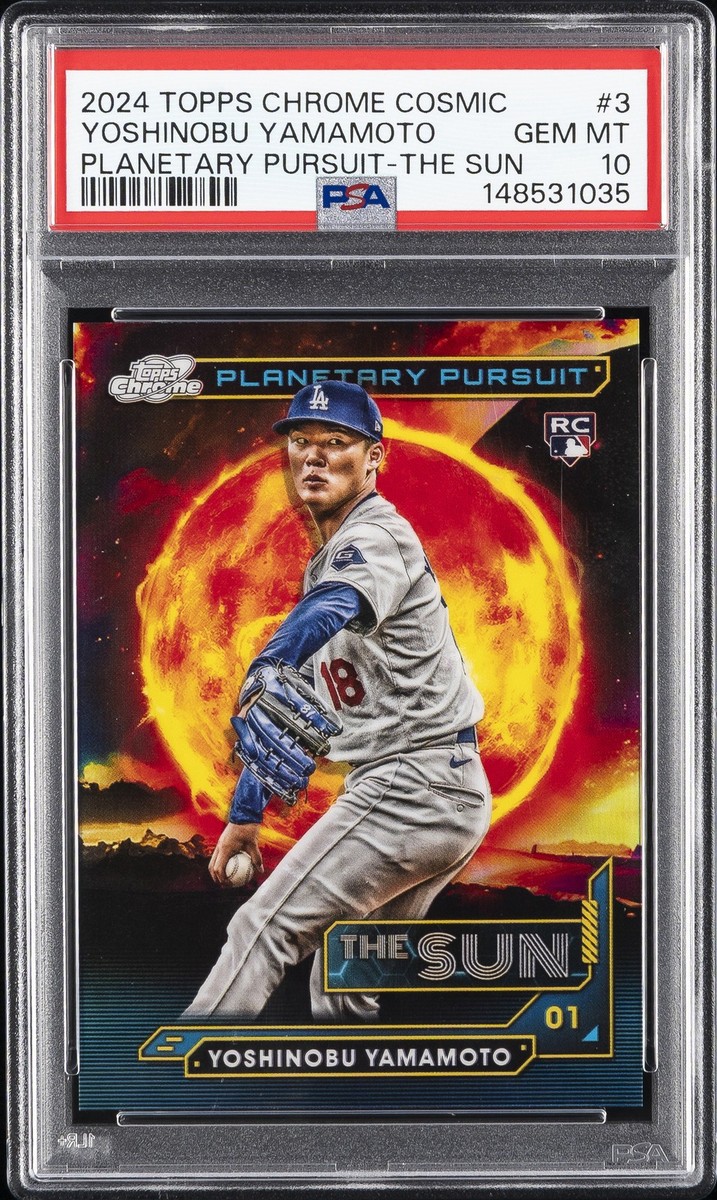 2024 TOPPS COSMIC CHROME PLANETARY PURSUIT THE SUN #3 YOSHINOBU