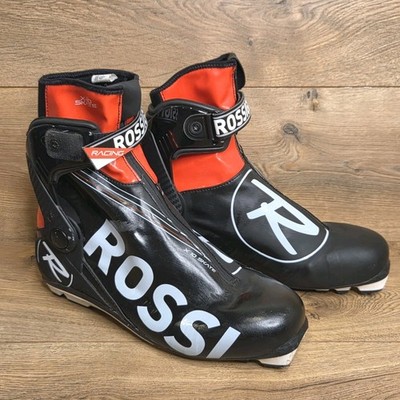 Rossignol X-10 Skate Skiing Boots Black Red Size 43 EU