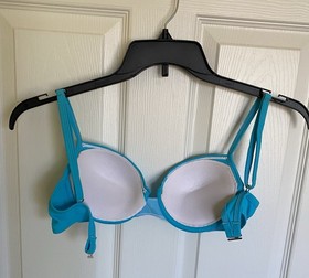 Vintage Lise Charmel 2 Piece Blue Bikini Swimsuit Size S Small Women&rsquo;s