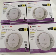 4- KIDDE 900-CUDR-V FIREX SMOKE & CARBON MONOXIDE DETECTOR WITH VOICE ALARM