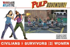 Pulp Adventure: Civilians  Survivors 2 : Women by Wargames Atlantic