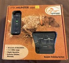 SportDOG  Pro Hunter 2400 Remote Training System 1  1/2 Mile Range New In Box