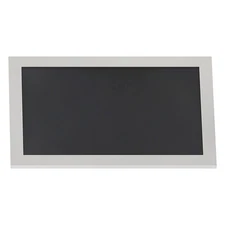 20"X30"Matte White Solid Wood Frame Wall Chalkboard Magnetic Surface Home Décor