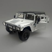 Maisto Hummer White 1:27 Scale Diecast Car NO BOX - Fast Shipping