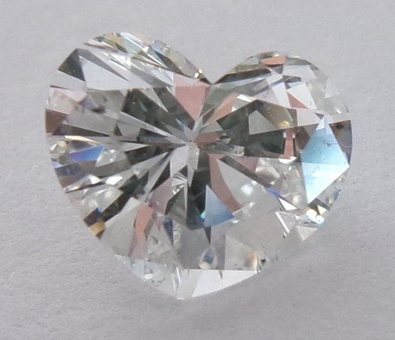 .98CT. BEAUTIFULLY CUT H SI1 EARTH MINED HEART SHAPE CUT DIAMOND FREE SHIPPING