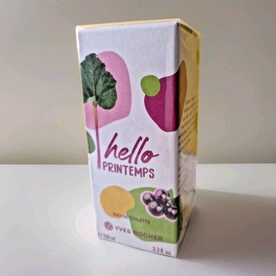 Yves Rocher Hello Printemps Eau de Toilette 100 ml UNISEX -OVP