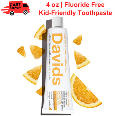Davids Hydroxi FluorideFree Nano Hydroxyapatite Toothpaste for Enamel Health 4oz