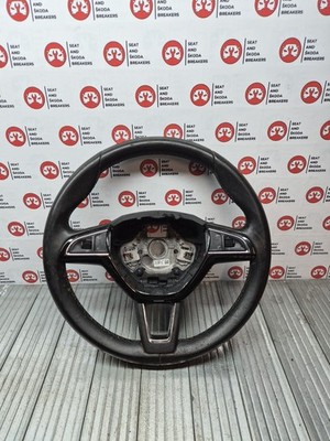 FABIA Mk3 Leather Multi-Function Steering Wheel 3VO419091L