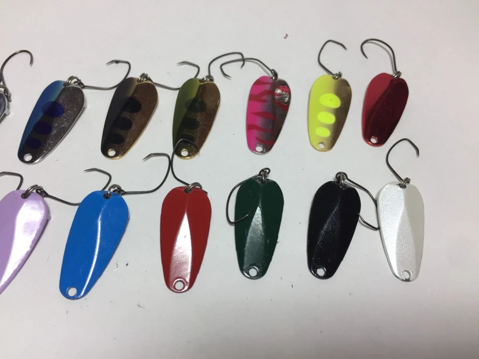 70167) Water Land Gater Spoon 2,5g gebraucht 21 Farben Set, Bereich Forellena... - Bild 3 von 4