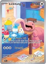 NM-Mint Lickitung - 180/162 - Illustration Rare Pokemon Temporal Forces on eBay