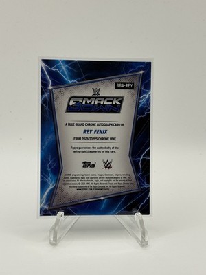 Reyページ Rey Fenix 2026 Topps Chrome WWE BLUE BRAND AUTO On Card #BBA-REY