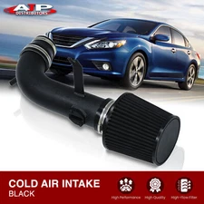 Black Induction Cold Air Intake System + Filter For 2013-2018 Nissan Altima I4