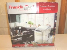 FRANKLIN CHEF Silver Compact Portable Ice Maker~FC1126Z~New!