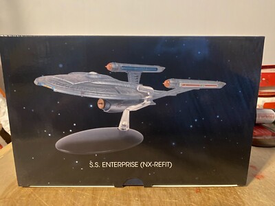 Eaglemoss STAR TREK SS ENTERPRISE NX-01 NX-Refit CAPTAIN ARCHER MIB