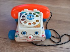 Fisher Price 747 Telefon, Vintage, Retro