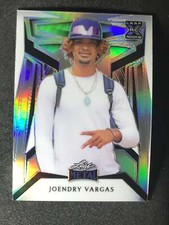 2023 Leaf Metal Baseball Base Silver Prism #69 Joendry Vargas XRC 86/189