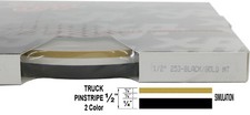 Half Inch Wide 2 Color Truck Pinstripe 12 X 150 Accent Striping