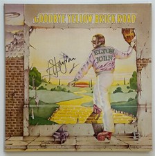 Elton John Autographed YELLOW BRICK ROAD Vinyl Record Album Signed PSA COA