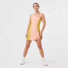 Outdoor Voices One Shoulder Dress Nectarine