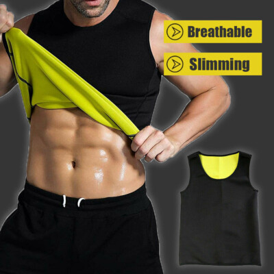 Waist Trainer Corsets T-shirt Workout Compression Sauna Vest Sweat Slimming Vest