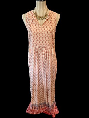 BEACHLUNCHLOUNGE peach summer Dress size XS tassels maxi women's boho Beach | eBay BEACHLUNCHLOUNGE peach summer Dress size XS tassels maxi women's boho Beach | eBay