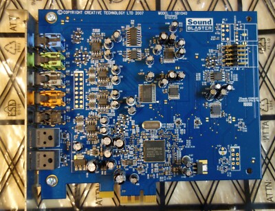 Creative Sound Blaster X-Fi PCI-E x 1 (70SB104000000) Sound Card