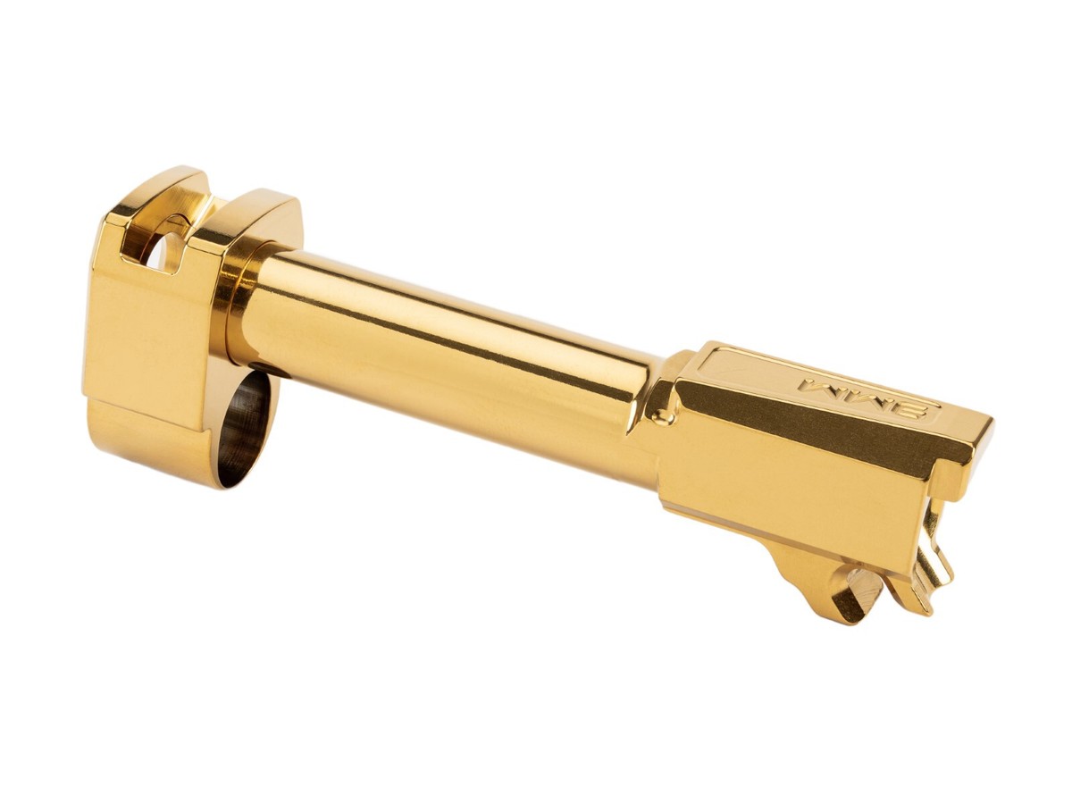 Zaffiri Precision Sig P365 Threadless Compensated Barrel, Gold