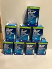BULK  LOT of 8 BOXES of TRUE METRIX TEST STRIPS 30 COUNT EACH - EXPIRE 2026