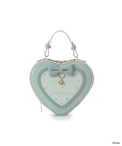 SAMANTHA VEGA Disney Collaboration Arielle Tasche in Herzform Mintgrün Neu - Bild 2 von 9