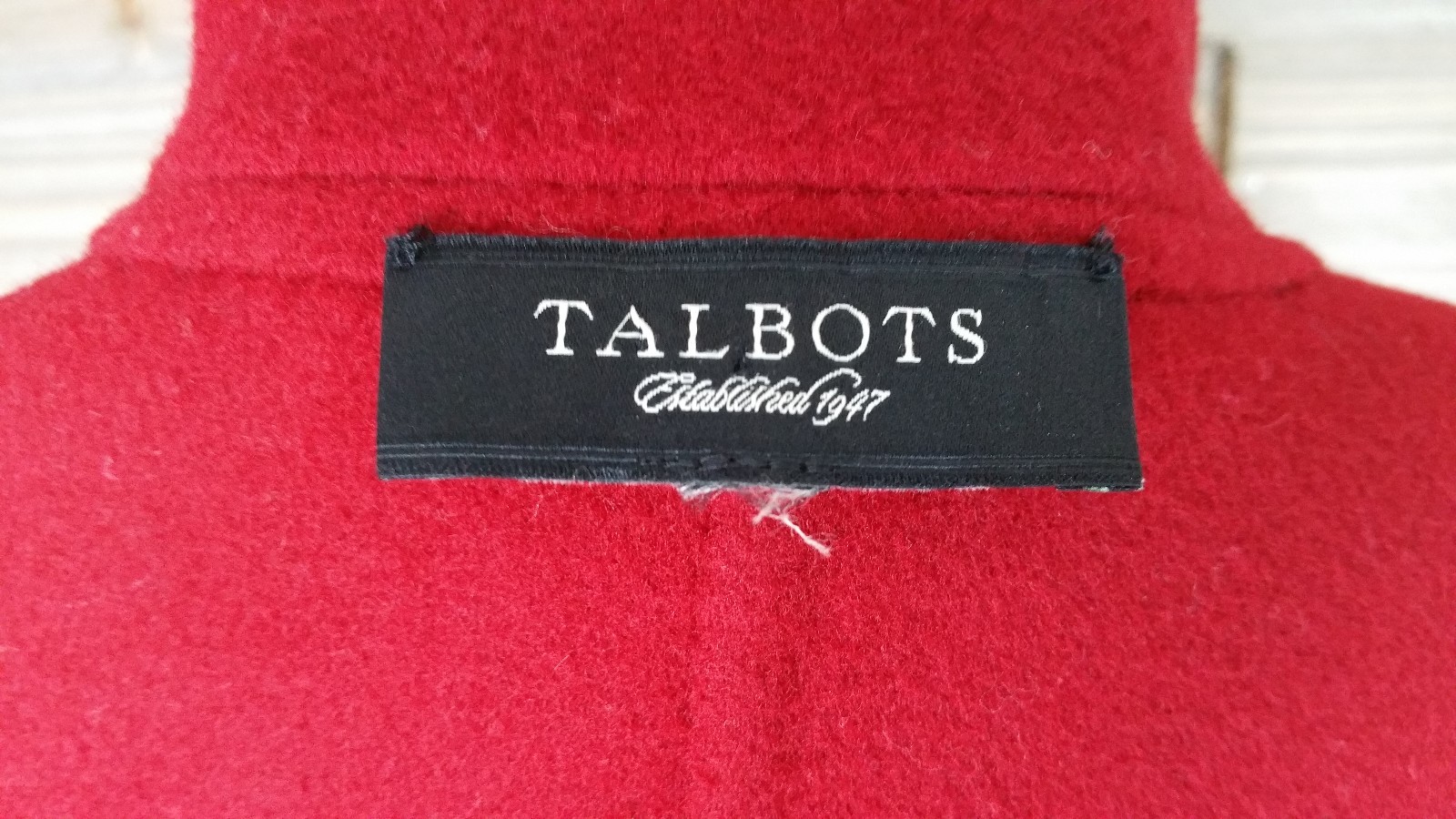 talbots blazer wool blend single button satin tri… - image 5