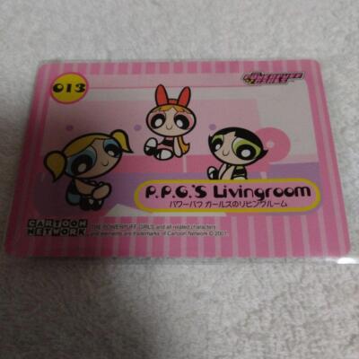 無何有　ビンテージ Powerpuff Girls Stickers Card Vintage Limited Product Goods | eBay