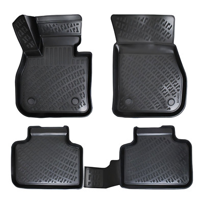 Car Floor Mats Liners For BMW 2 F45 2014-2021 AT All Season Heavy Duty Auto Rugs