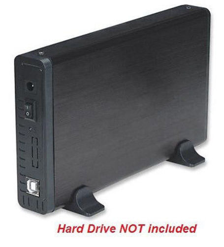 USB 2.0 3.5" SATA HDD Enclosure, Manhattan 709026 - Picture 2 of 2