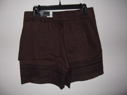 APT 9 - WOMEN - MIDRISE SHORTS - BLACK - SIZE 0 - RETAILS 40.00(AC-40-33) - Picture 3 of 3