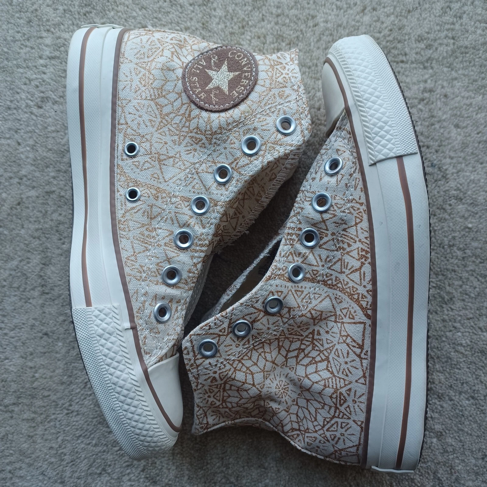 Converse Chuck Taylor Boho Mandala Hi Top Donna Taglia 7