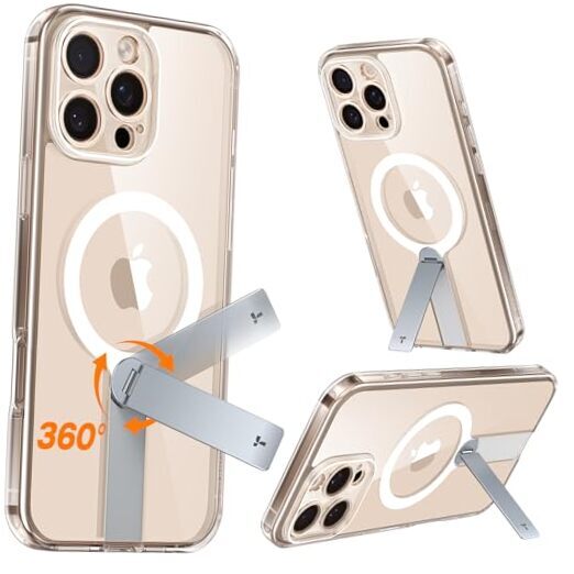 360°Stand Magnetic Case for iPhone 16 Pro Max iPhone 16 Pro Max-6.9