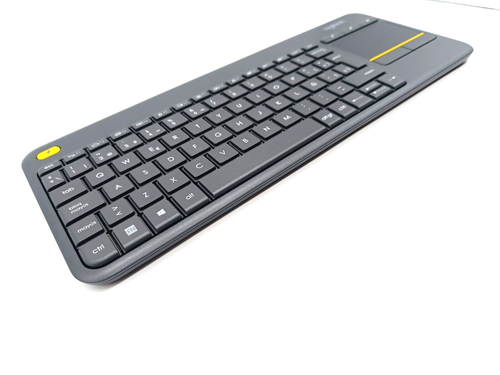 Logitech K400 Plus kabellose Touch-TV-Tastatur - Grafit Spanisch (Ohne Dongle) - Bild 3 von 4